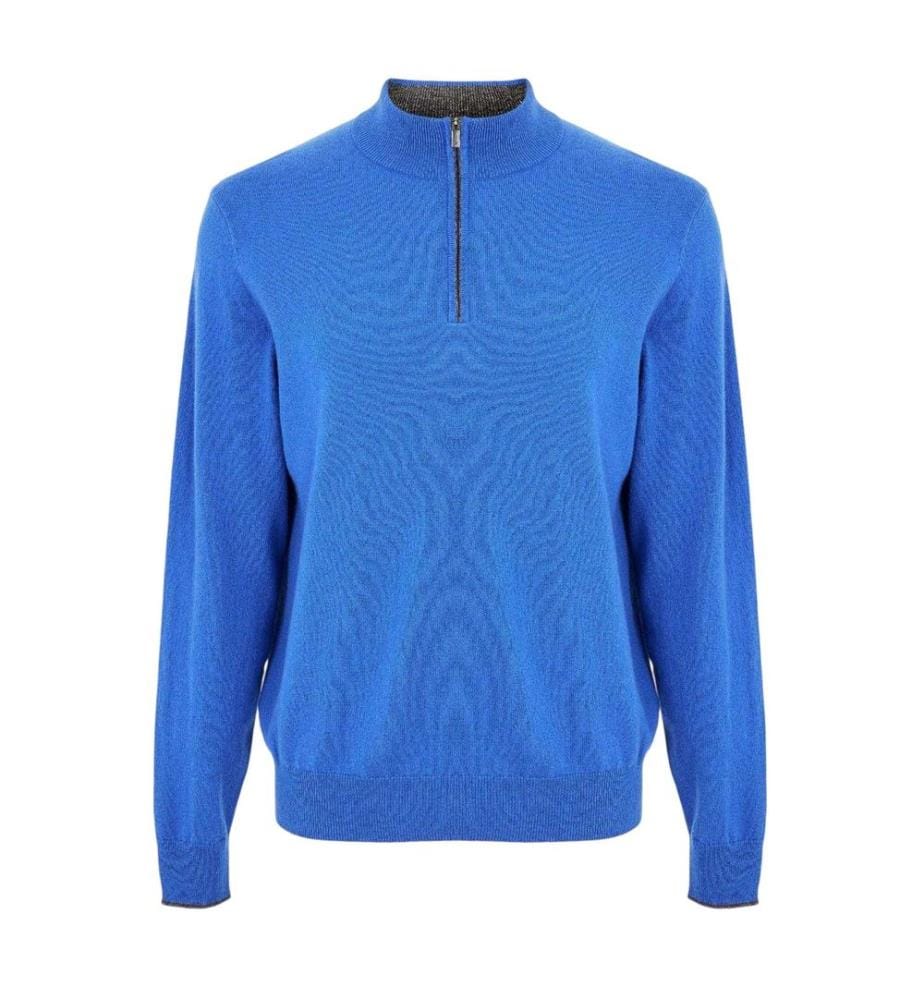 Callaway Mens Knitted Funnel Neck Sweater Top
