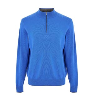 Callaway Mens Knitted Funnel Neck Sweater Top