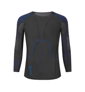 Skins Mens Contrast Sleeves Base Layer Top