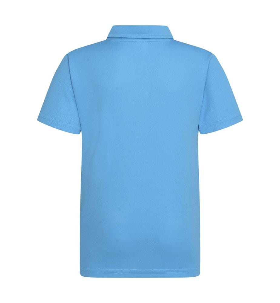 Just Cool Kids Unisex Sports Polo Plain Shirt (Pack of 2)