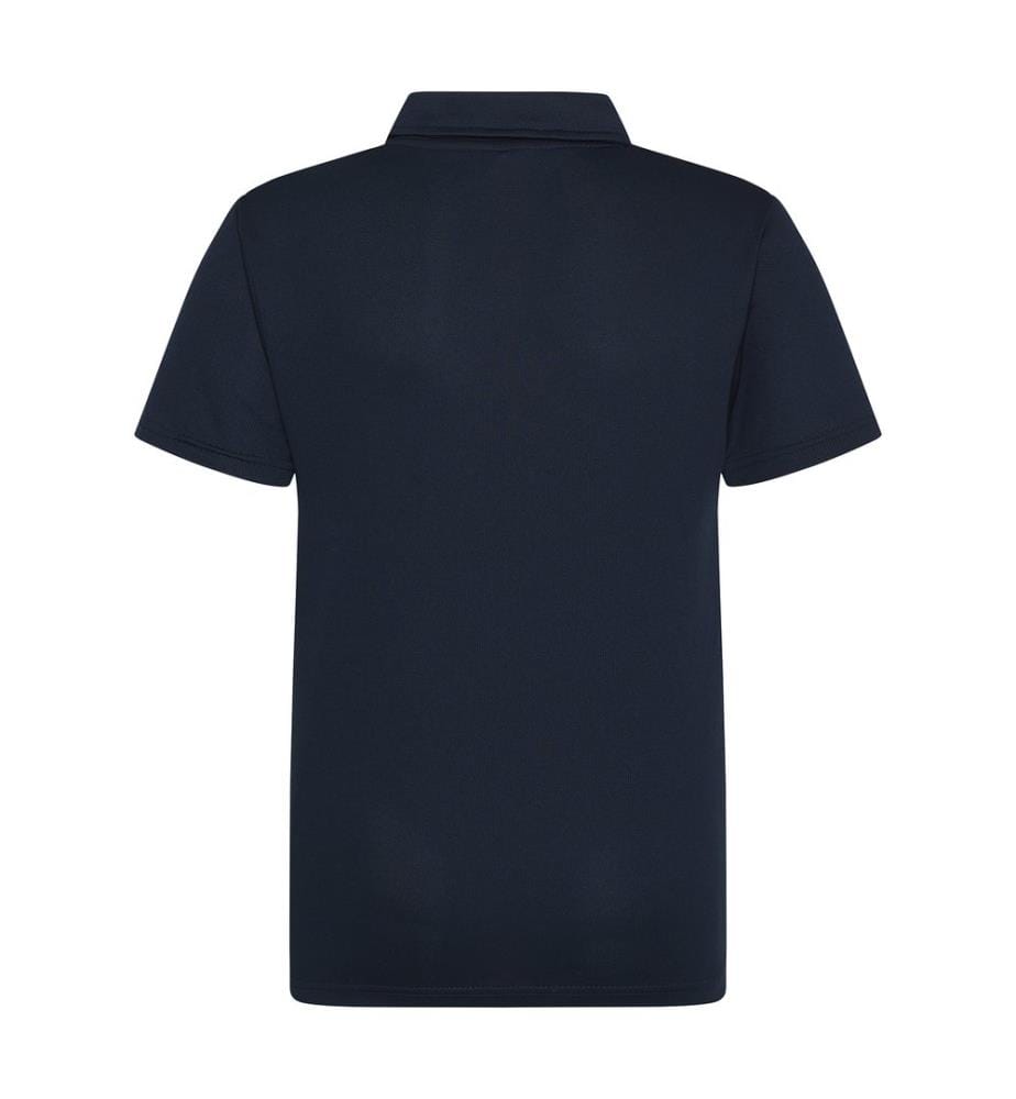 Just Cool Kids Unisex Sports Polo Plain Shirt (Pack of 2)
