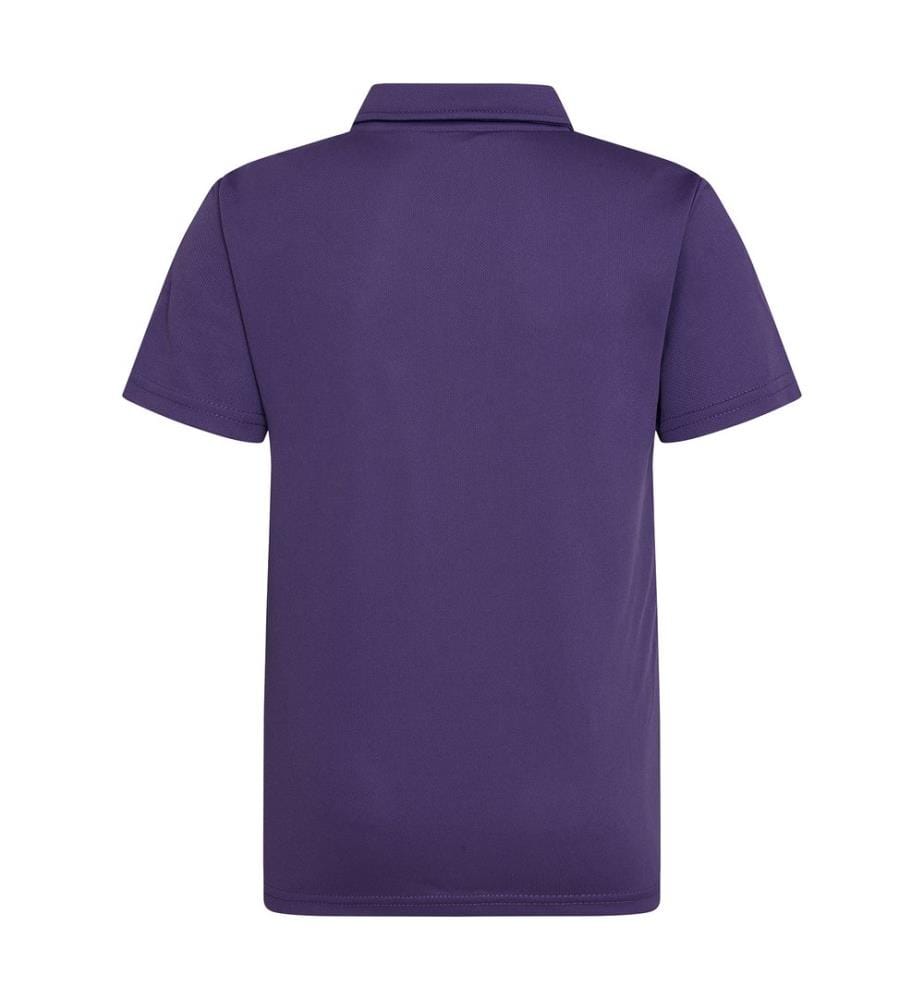 Just Cool Kids Unisex Sports Polo Plain Shirt (Pack of 2)