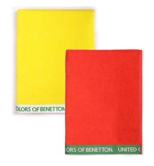Set of 2 Beach Towels, 90 x 160 cm