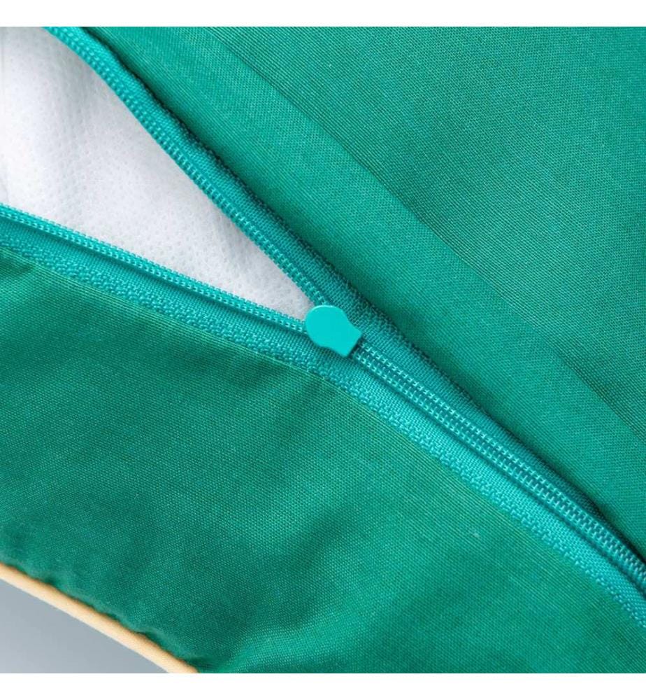 2er-Set Kissen 45 x 45 cm – Blau