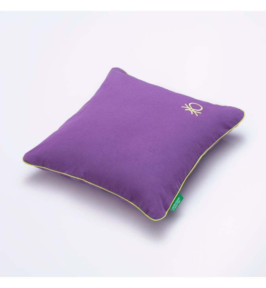 2er-Set Kissen 45 x 45 cm – Violett