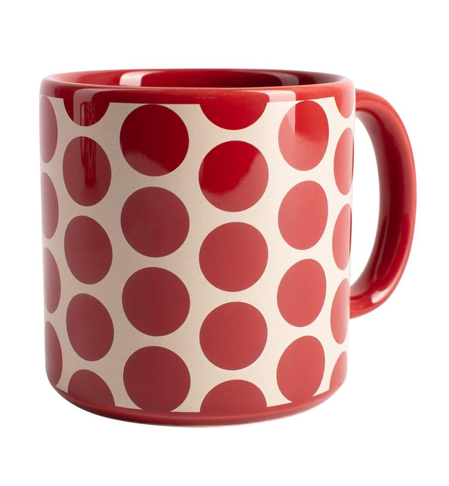 4er-Set Tassen à 360 ml – Rot