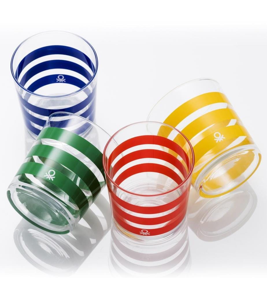 12er-Set Glastassen à 330 ml