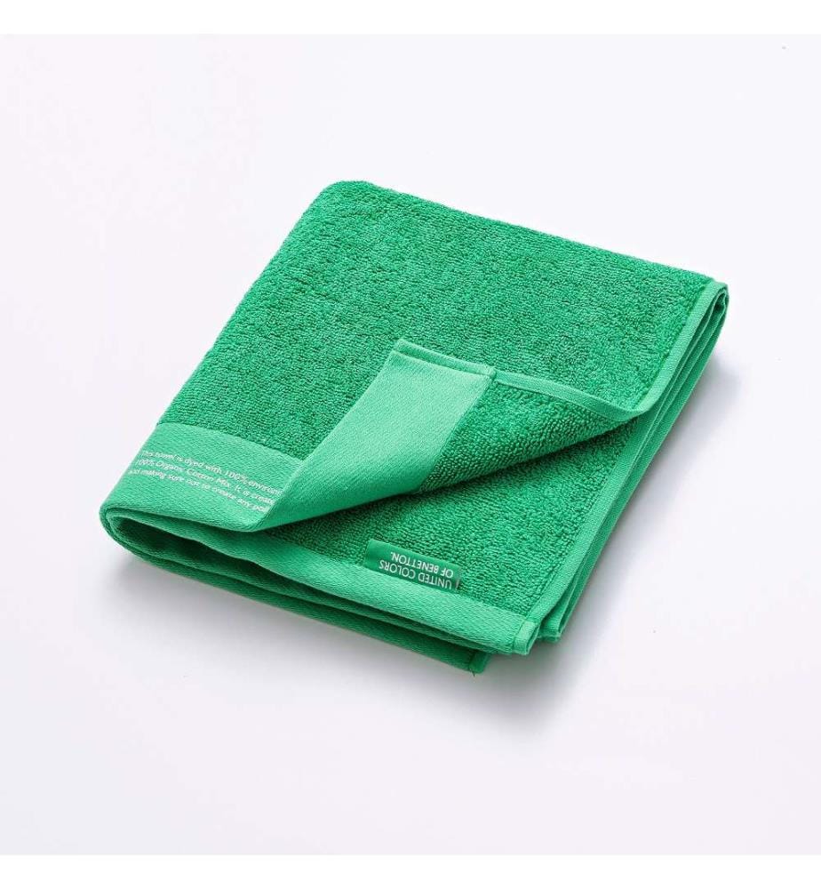 3er-Set Handtücher 50 x 90 cm – Grün