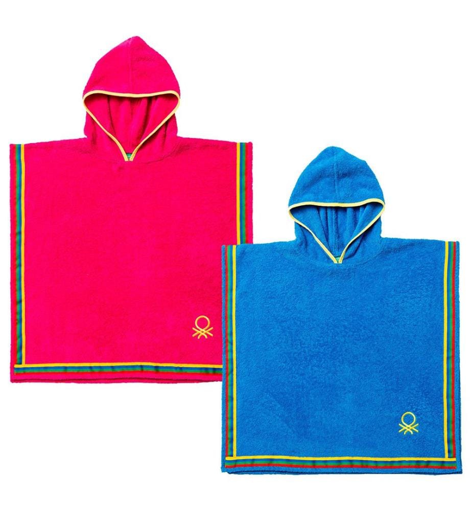 2er-Set Bade-Ponchos