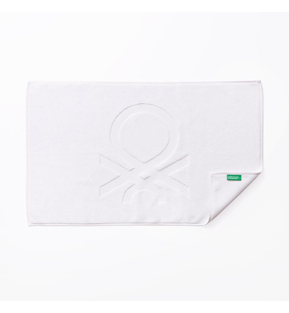 Badezimmerteppich 50 x 80 cm – Weiss