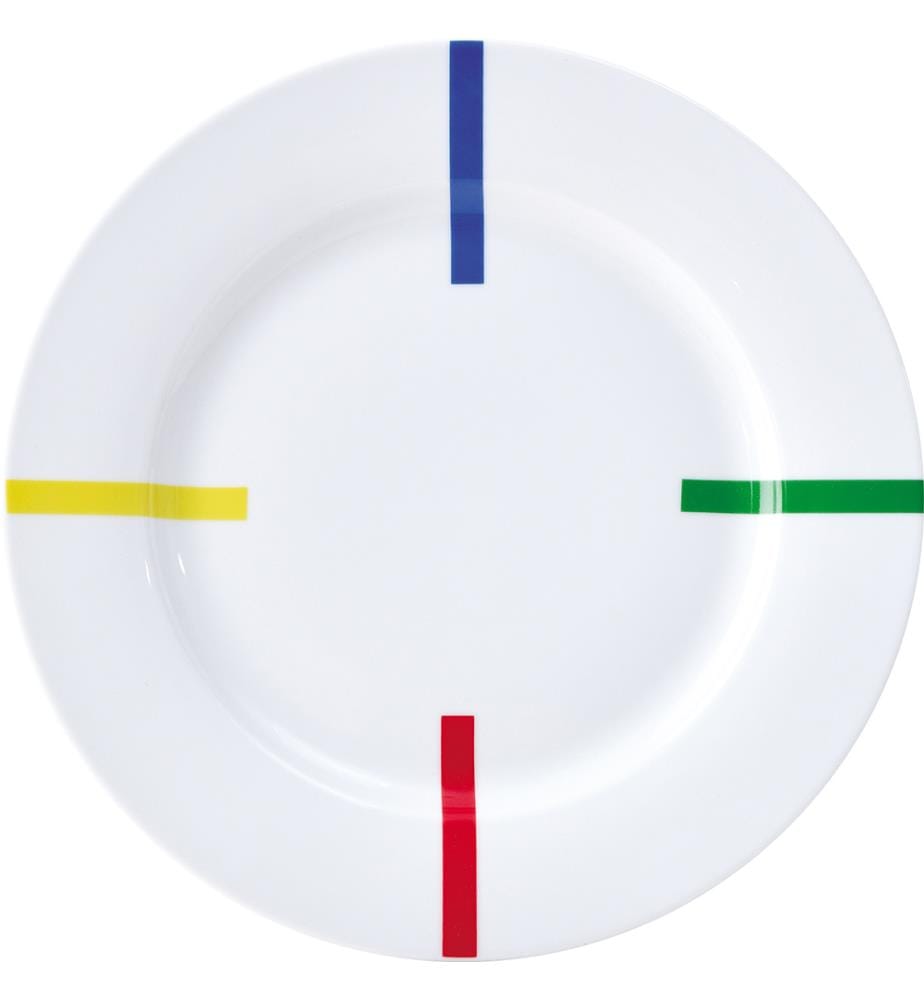 16er-Set flache Teller