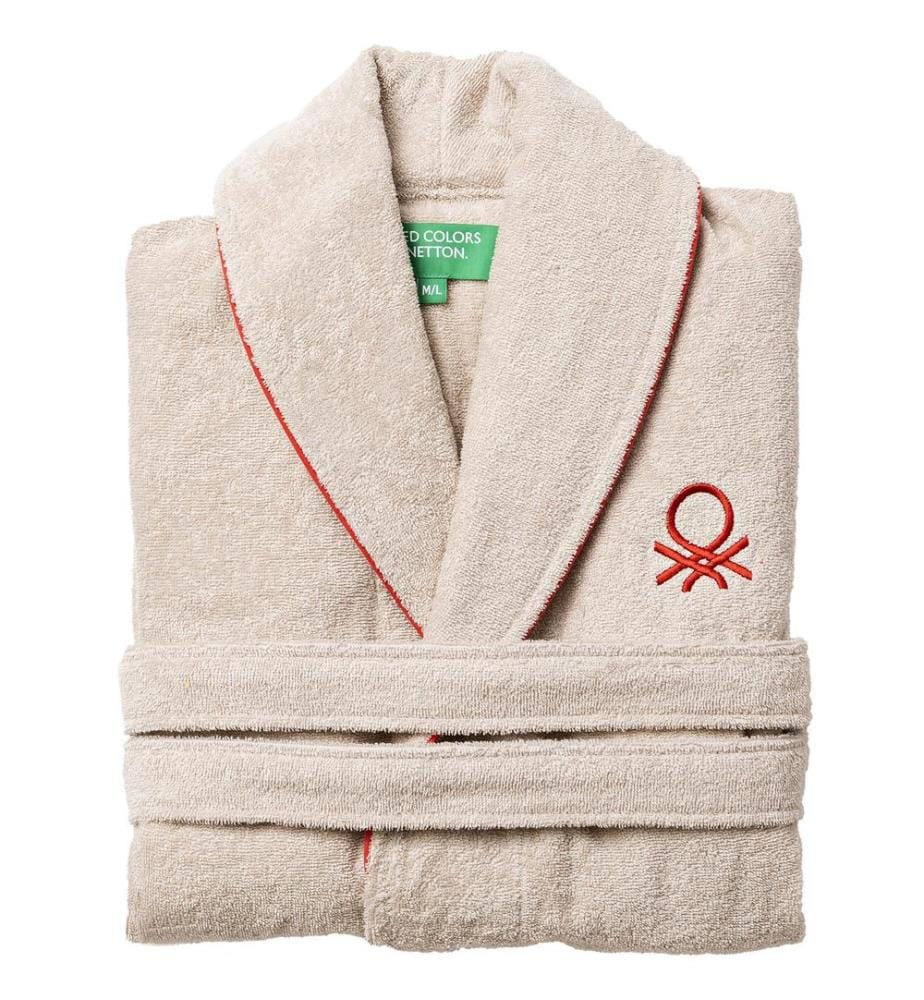 Bademantel L/XL – Beige