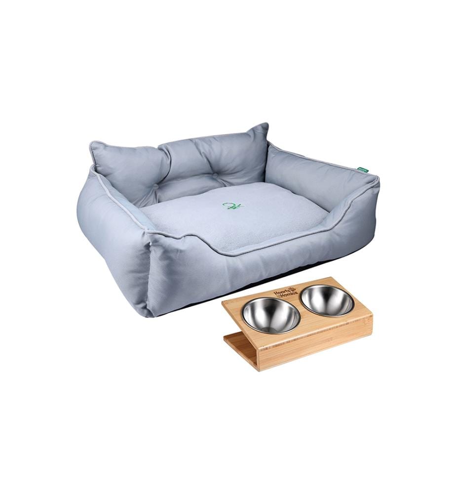 Tierkorb 50 x 40 x 18 cm – Grau