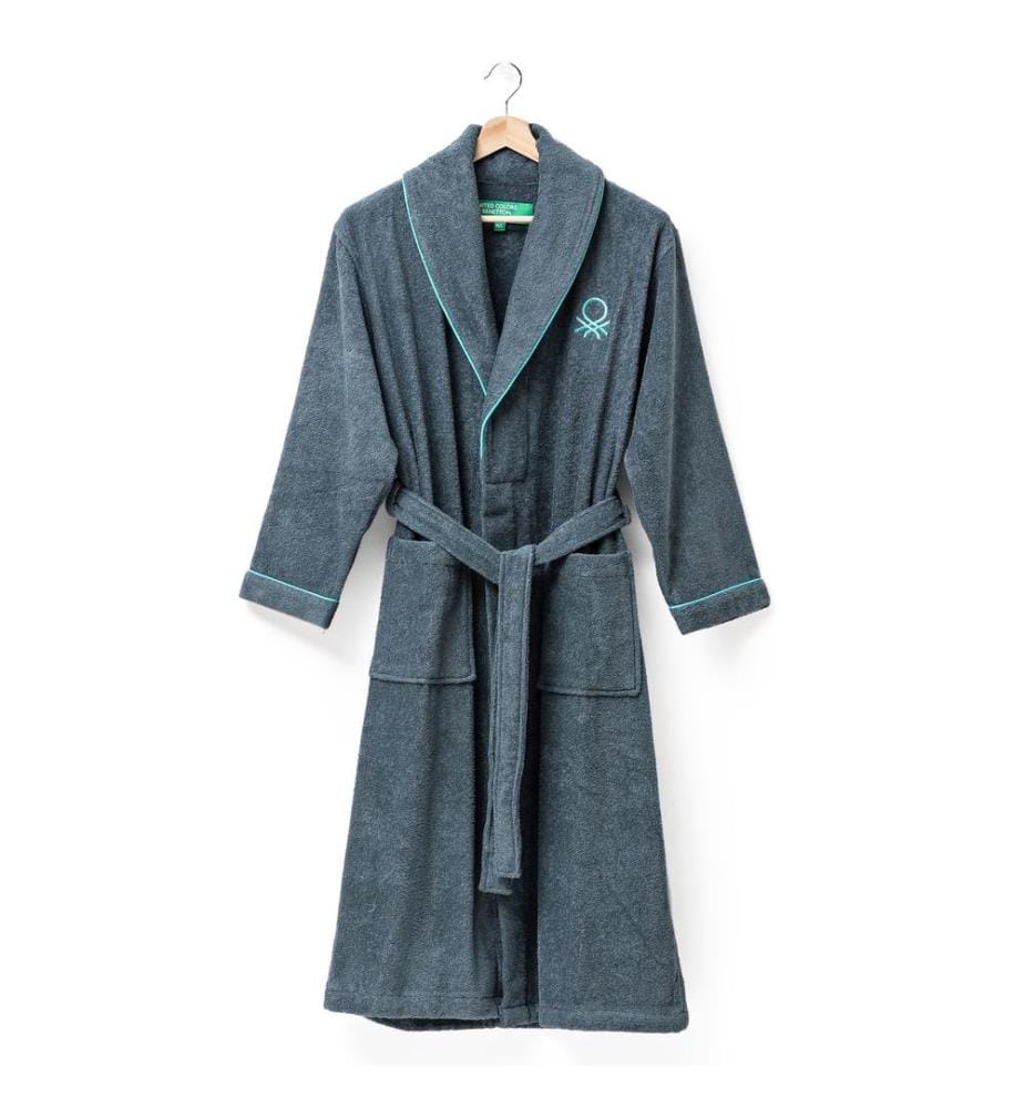 Unisex-Bademantel – Dunkelgrau
