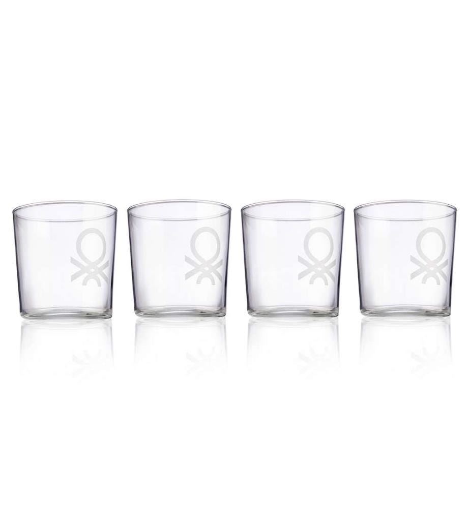12er-Set Wassergläser, 345 ml – transparent