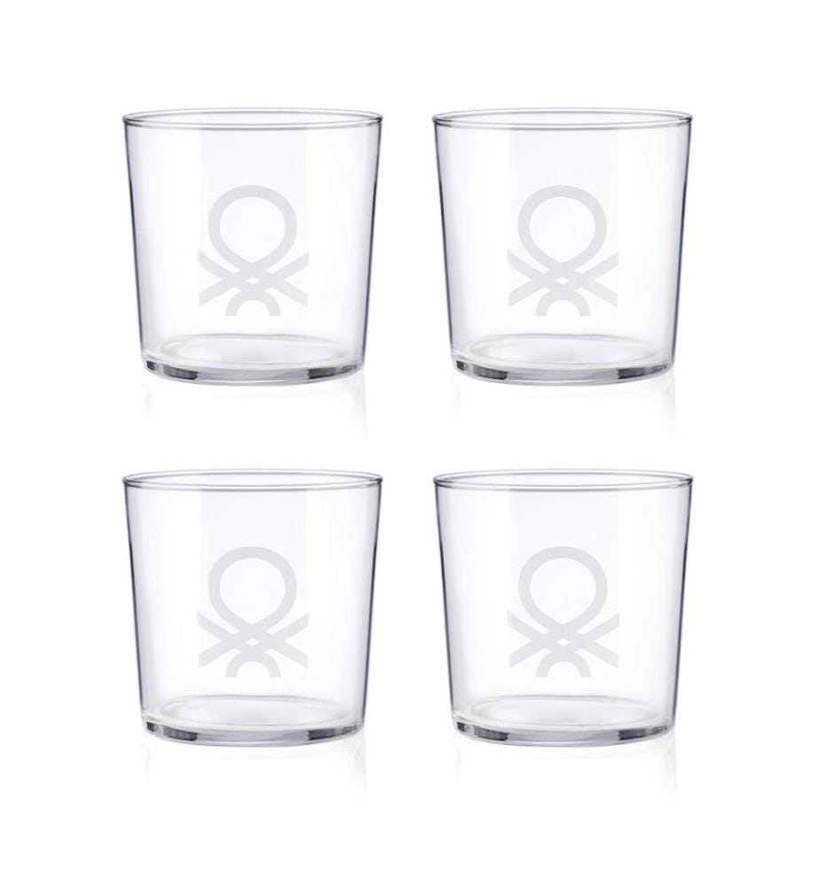 12er-Set Wassergläser, 345 ml – transparent