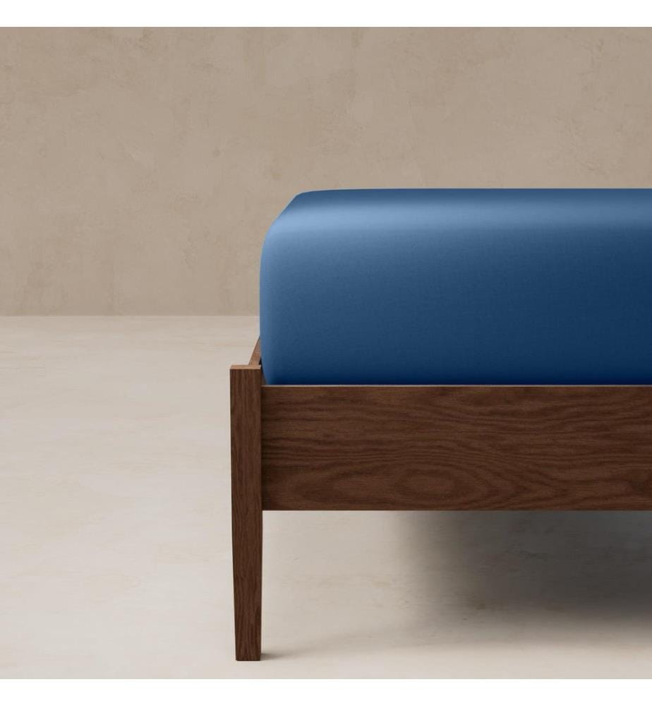 Fitted Sheet 200 x 200 + 30 cm - Blue