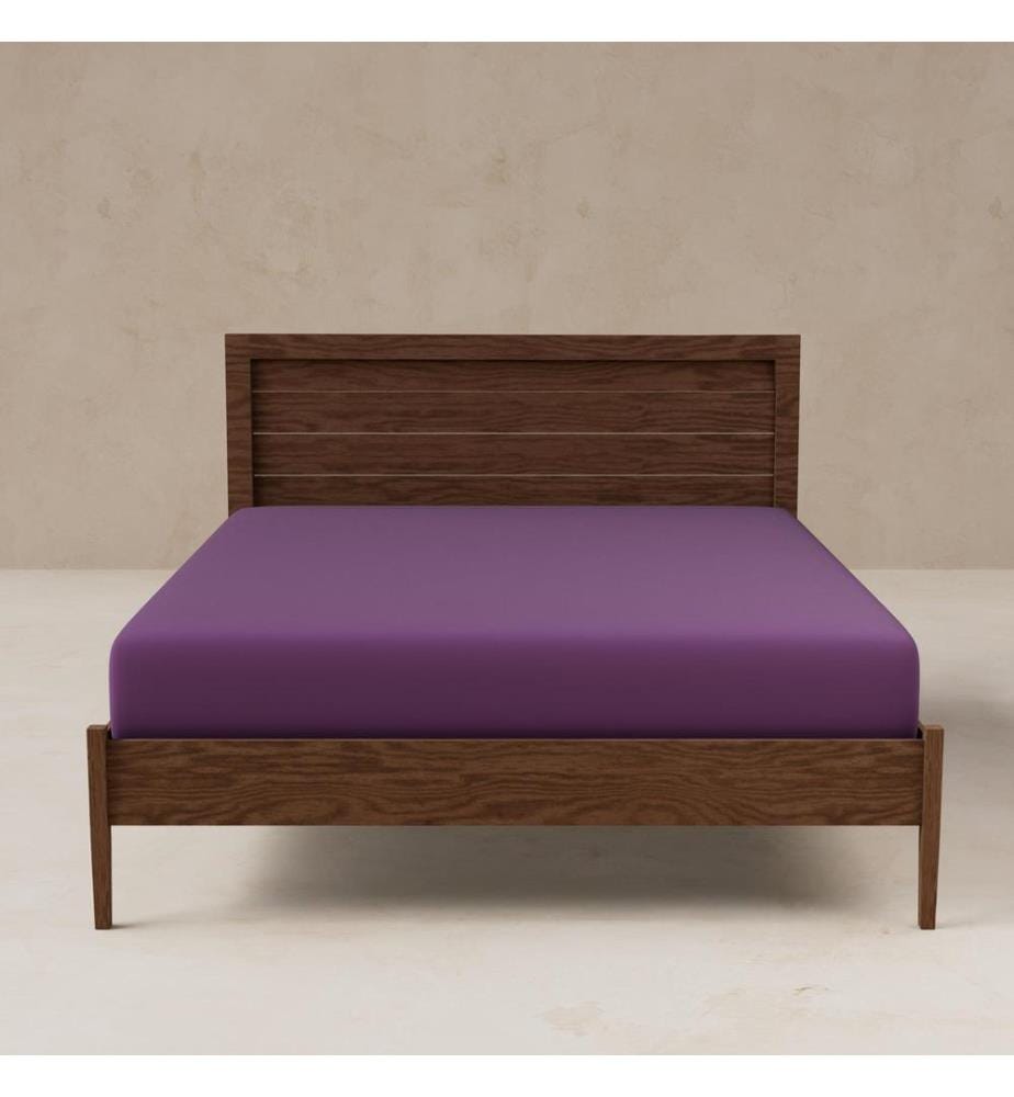 Fitted Sheet 200 x 200 + 30 cm - Purple
