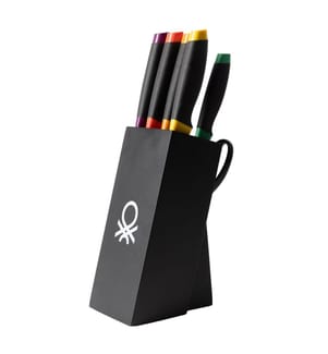 8-teiliges Messerset mit Messerblock