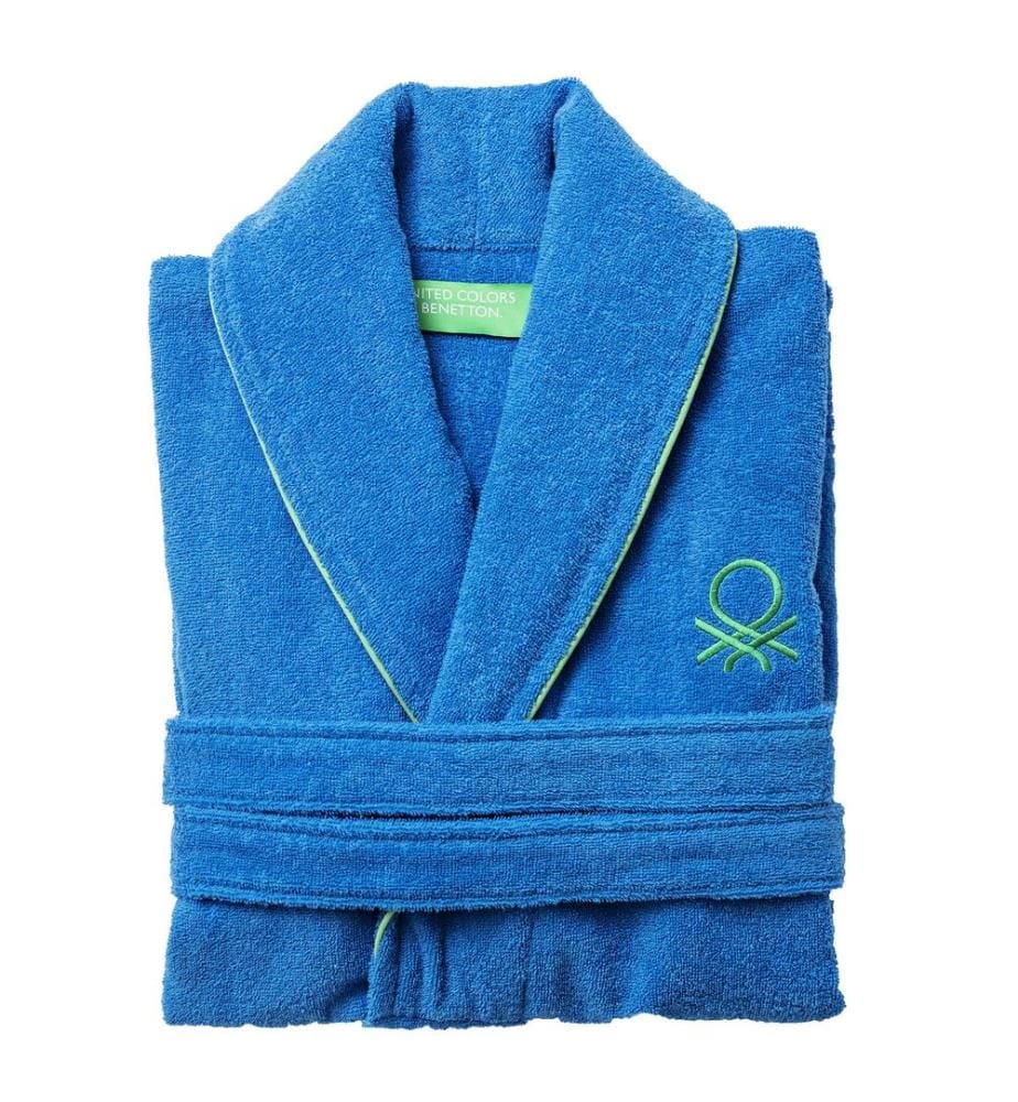 Bademantel M/L – Blau