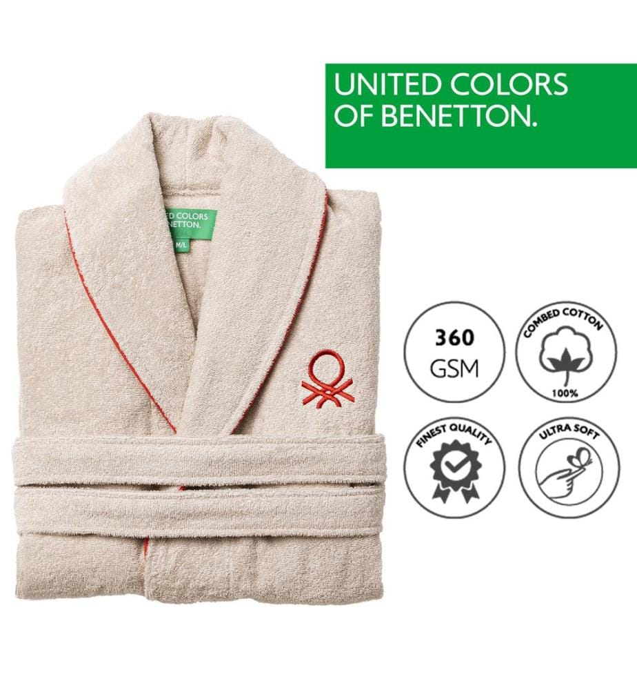 Bademantel L/XL – Beige