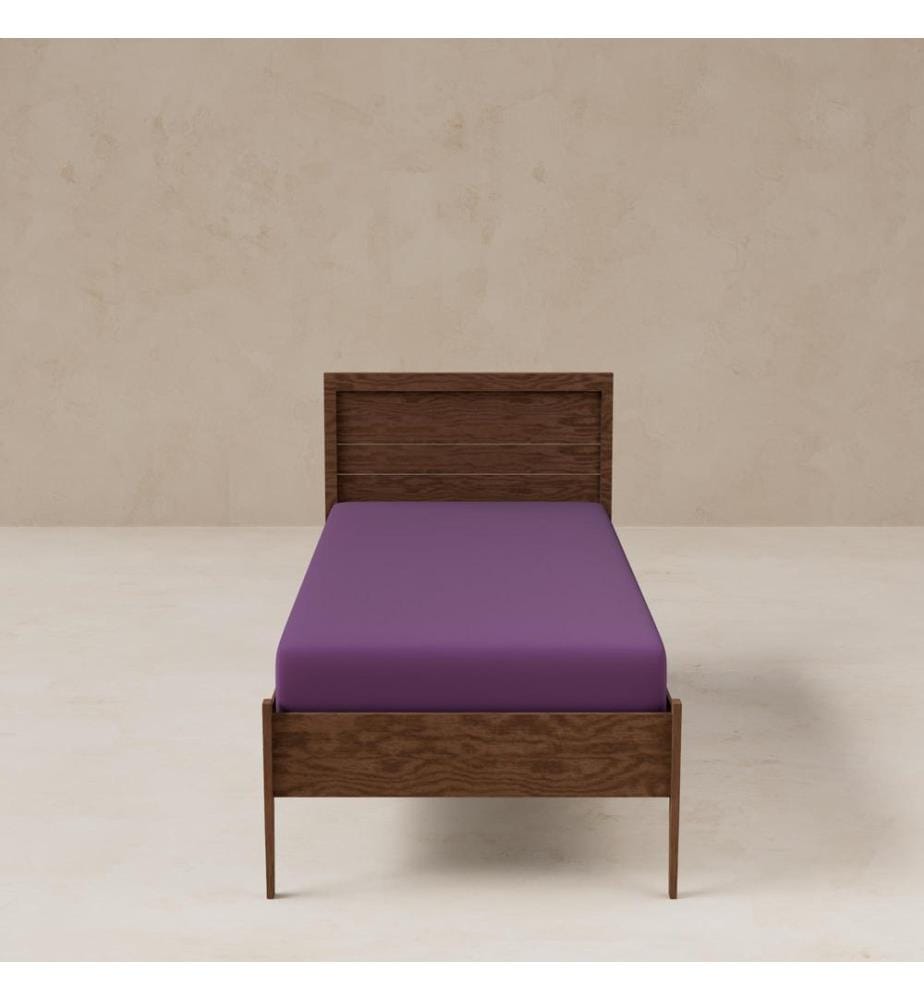 Fitted Sheet 100 x 200 + 30 cm - Purple