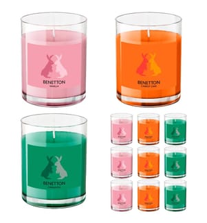 12er-Set Kerzen – Karottenkuchen, Vanille und Zimt
