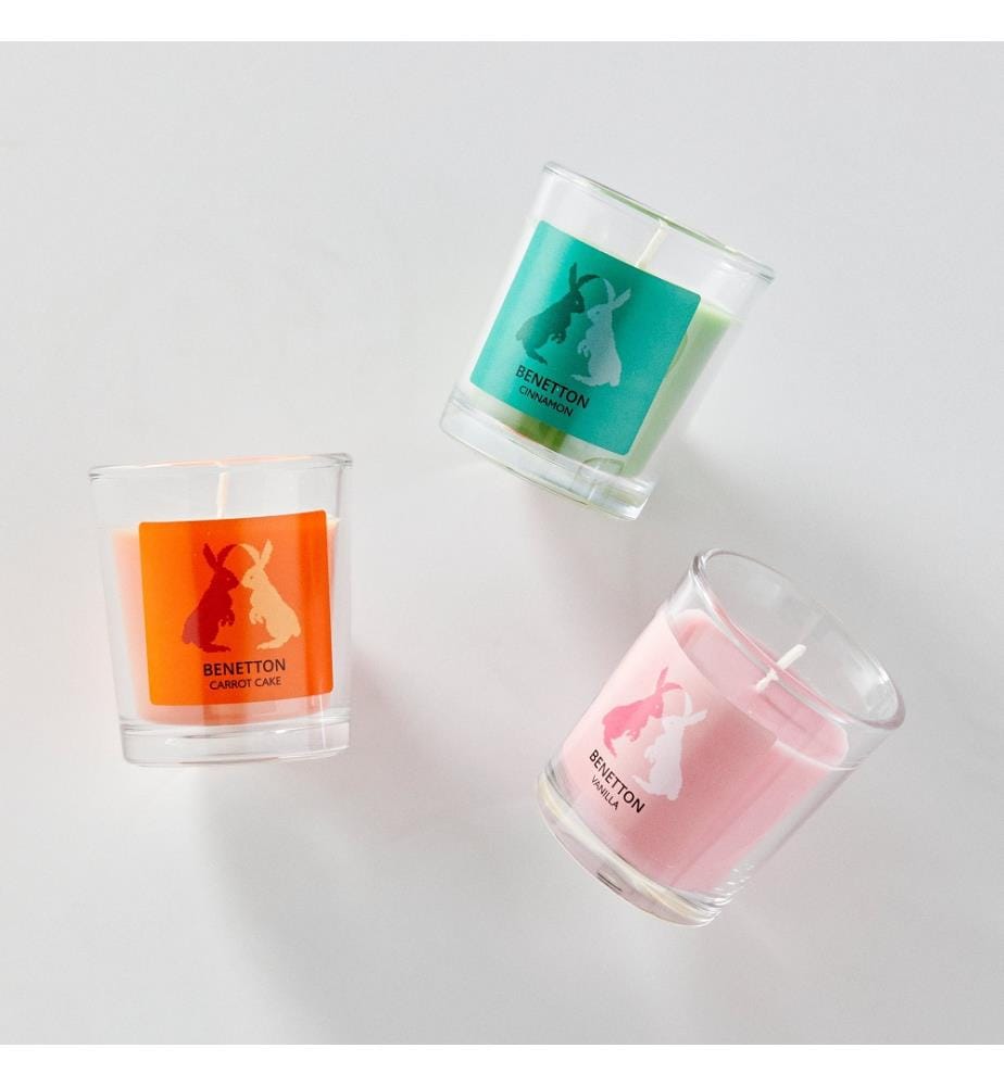 Lot de 12 Bougies - Gâteau aux Carottes, Vanille et Cannelle