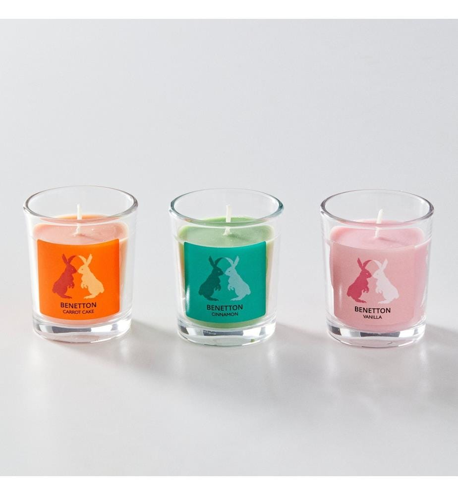 Lot de 12 Bougies - Gâteau aux Carottes, Vanille et Cannelle