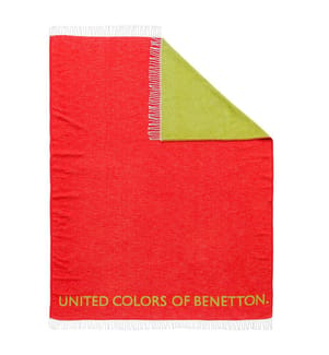 Decke 140 x 190 cm – Rot und Grün