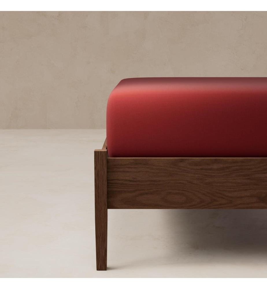Fitted Sheet 200 x 200 + 30 cm - Red