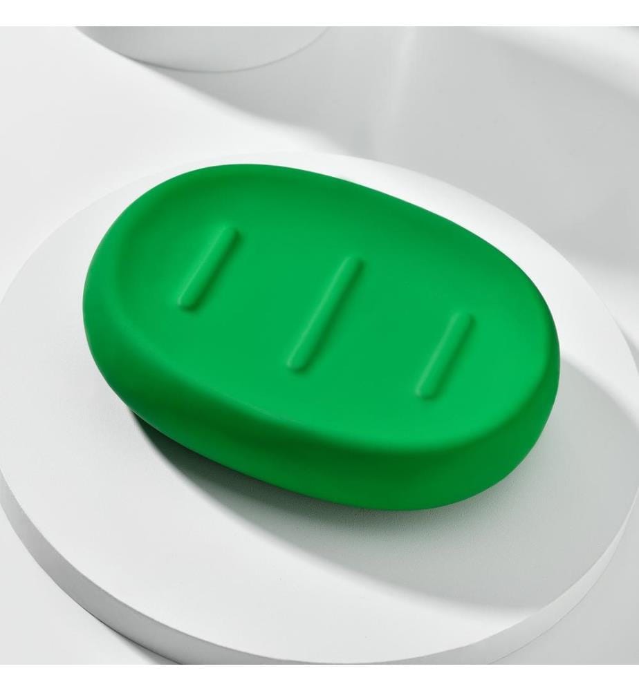 3er-Set Badaccessoires – Grün