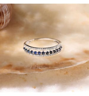 Bague Cantate - Or Blanc 375/1000