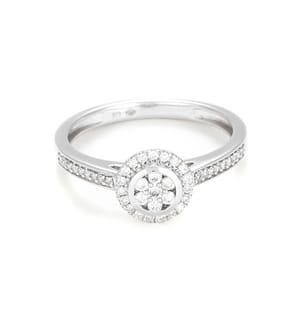 Bague Philomène - Or Blanc