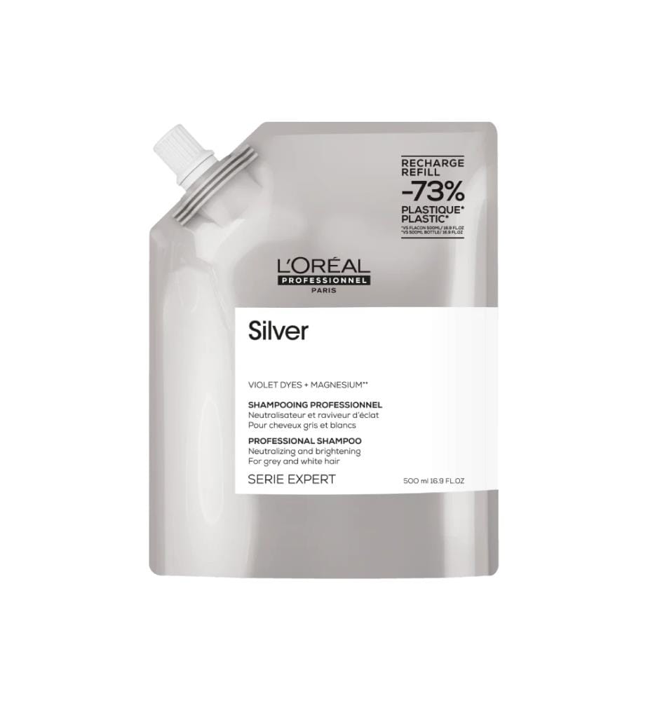 Silver-Shampoo-Nachfüllpackung – 500 ml