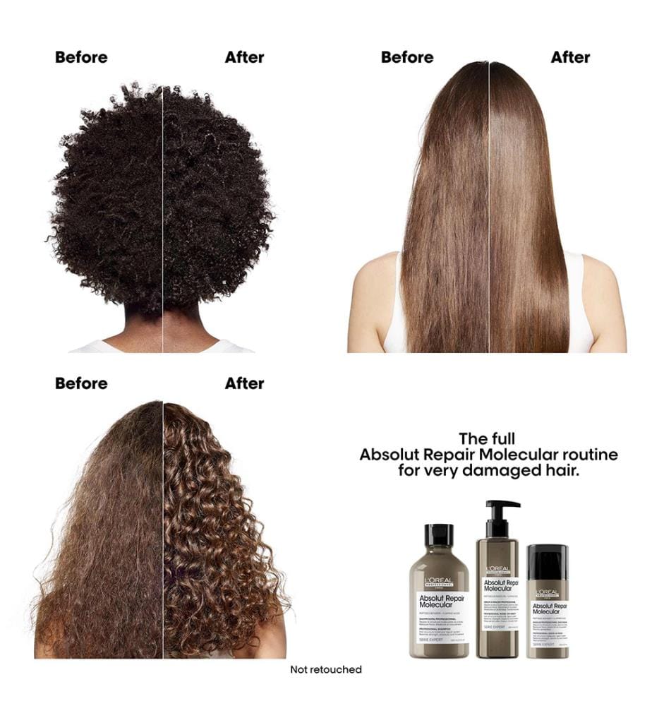 Shampoing Absolut Repair Molecular, recharge de 500 ml