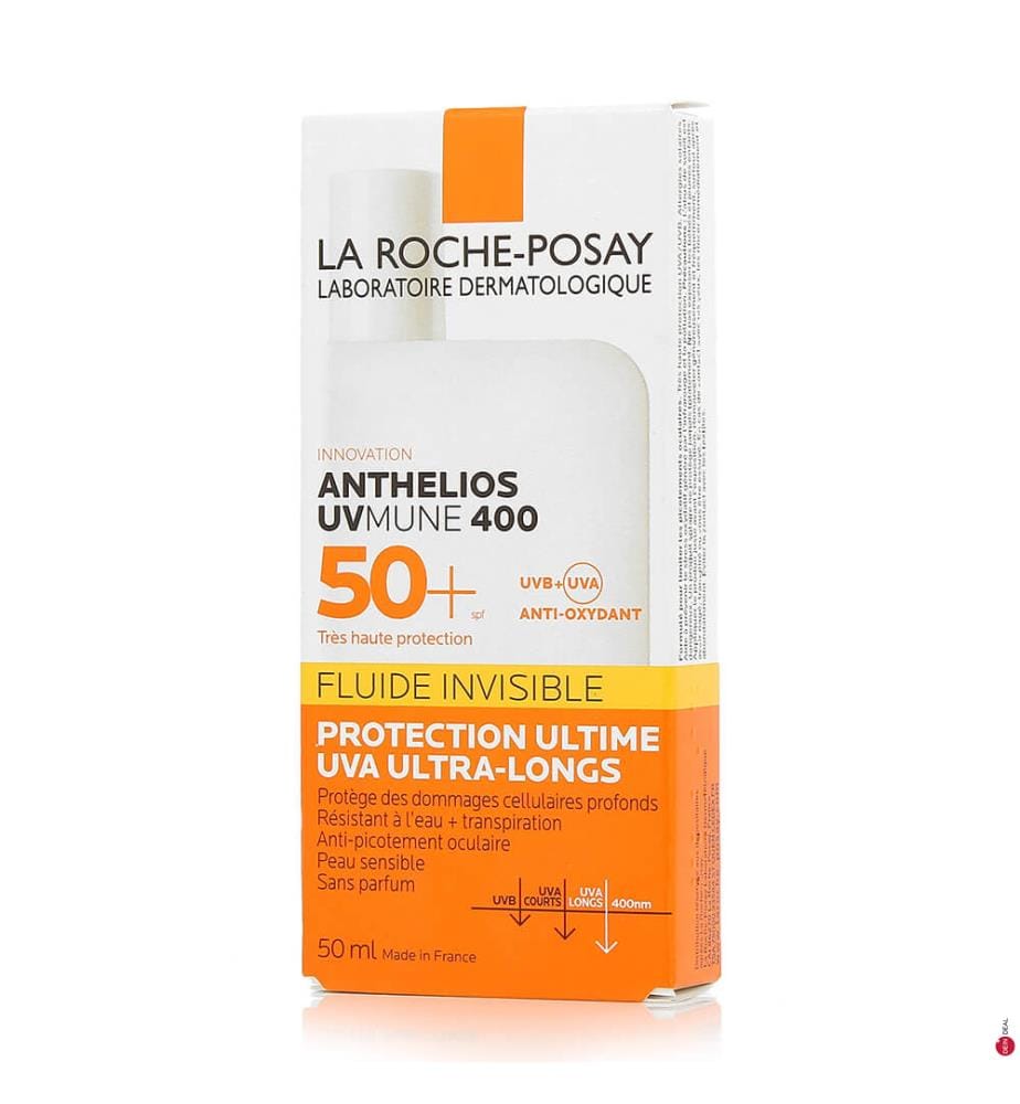 Sonnenfluid INVISIBLE ANTHELIOS 400 - SPF 50+ - 50 ml