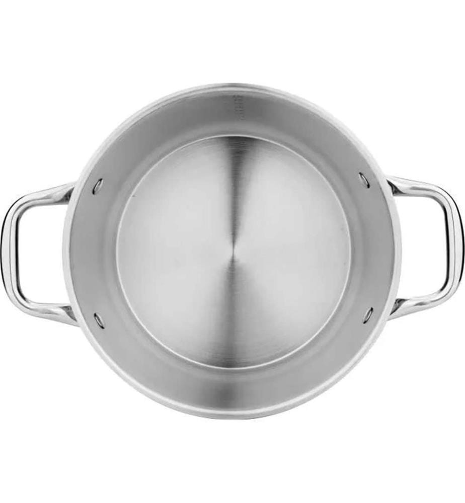 Topf 28 cm mit Deckel – Edelstahl