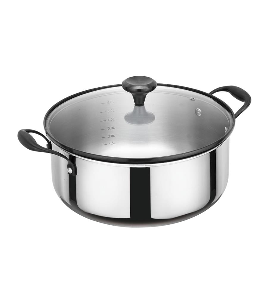 Triply-Kochtopf 24 cm – Edelstahl