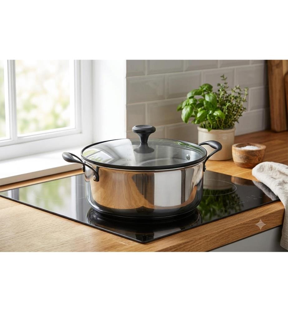 Triply-Kochtopf 24 cm – Edelstahl