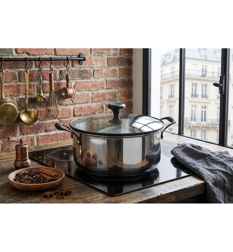 Triplex-Topf 28 cm – Edelstahl