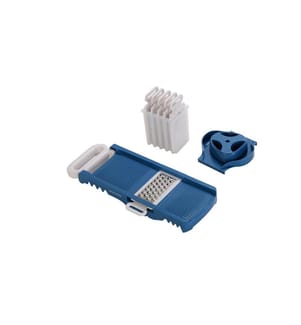 Multifunktionale 6-in-1-Mandoline – Blau