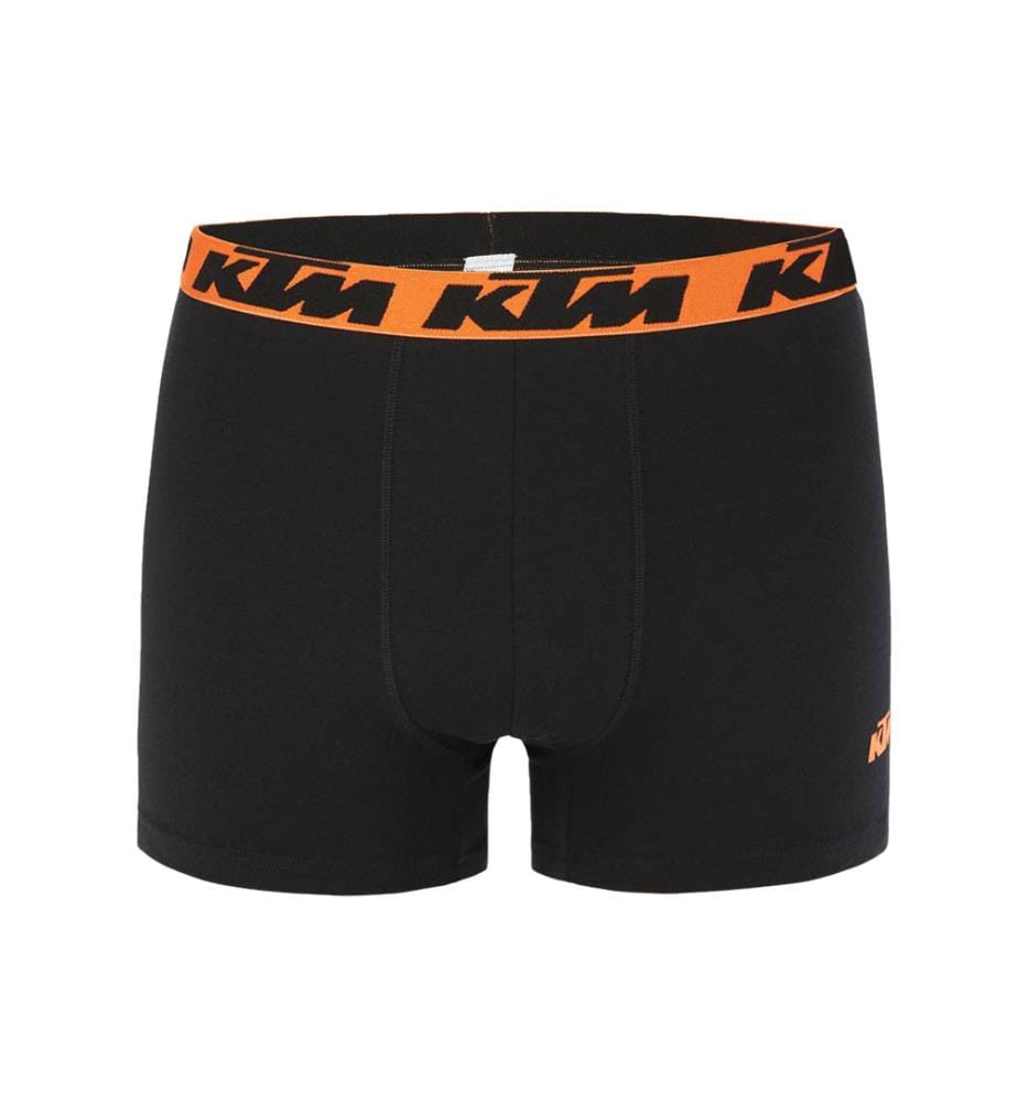 Set of 4 Boxers - Black & Orange