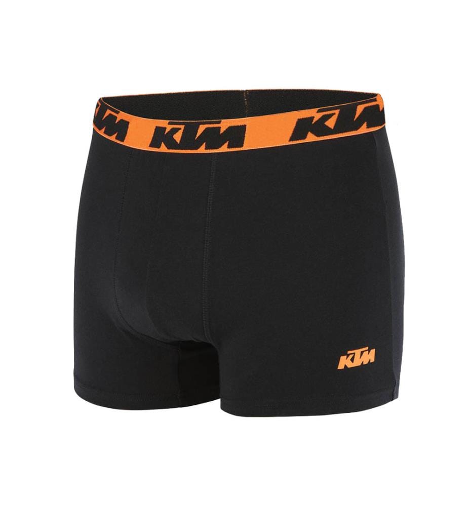 Set of 4 Boxers - Black & Orange