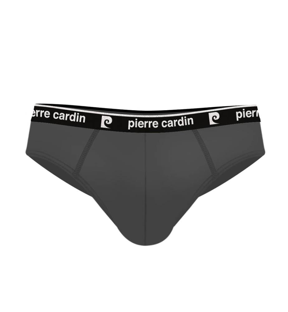 Set of 4 Briefs - Black & Grey & White