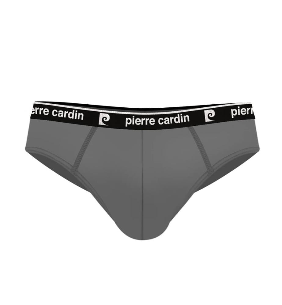 Set of 4 Briefs - Black & Grey & White