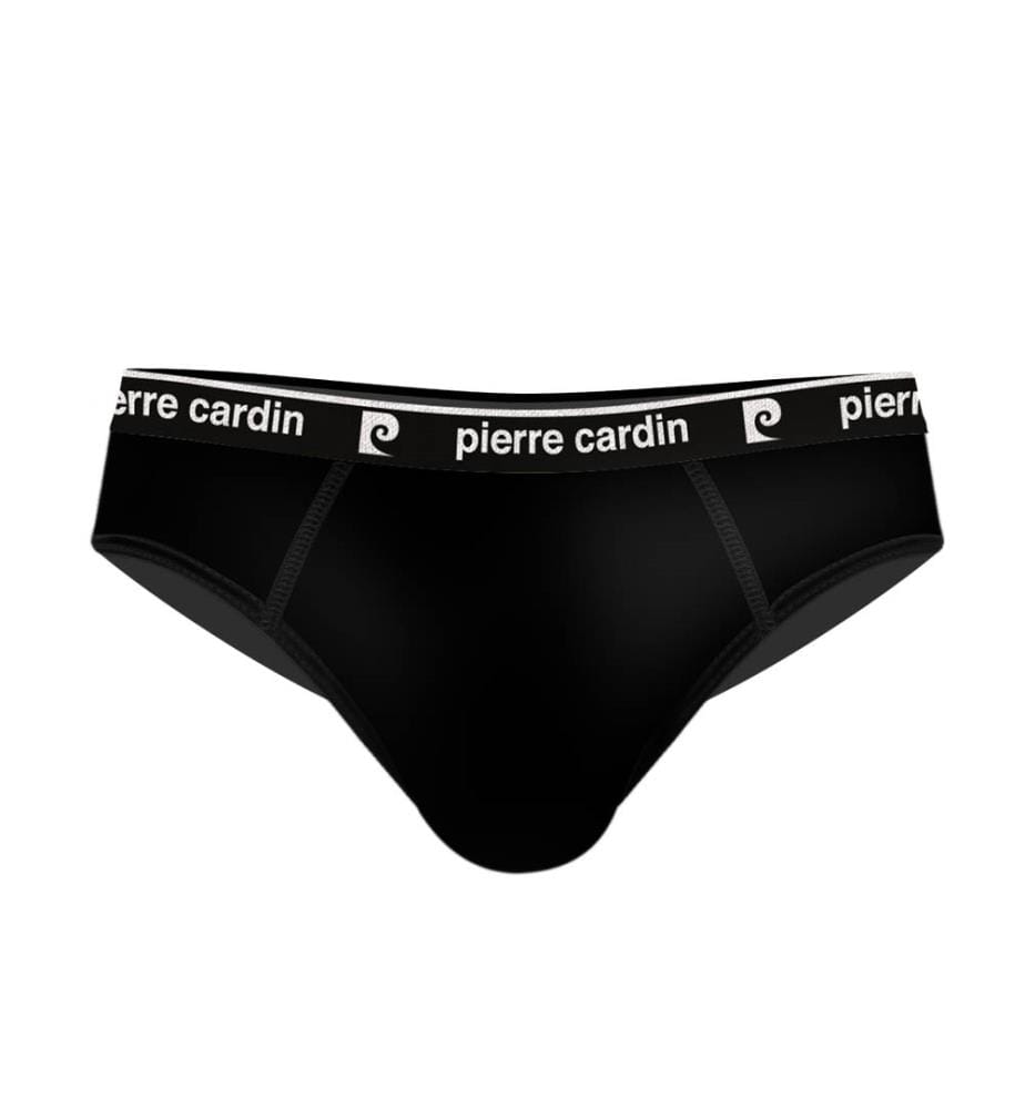 Set of 4 Briefs - Black & Grey & White
