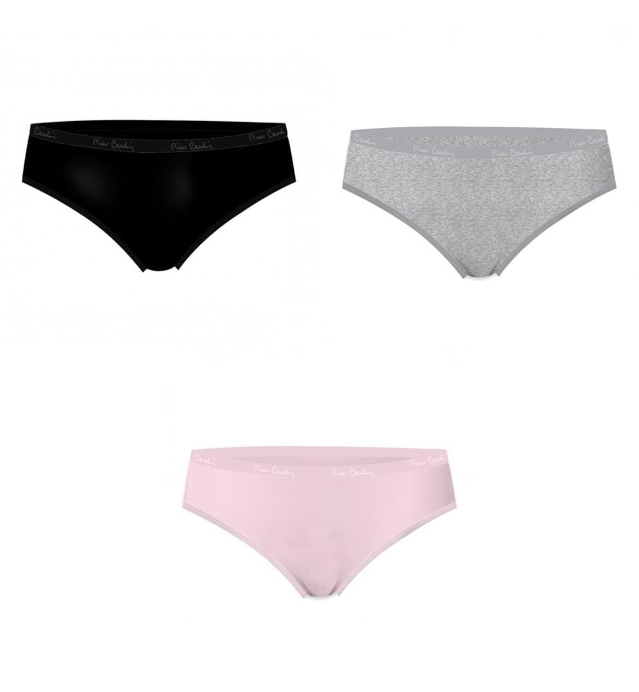 3er-Pack Baumwollslips – Mehrfarbig