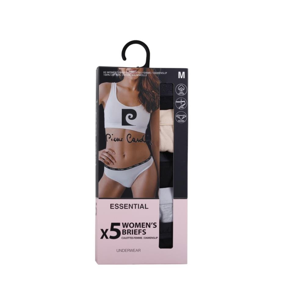 5er-Pack Baumwollslips – 5 Farben