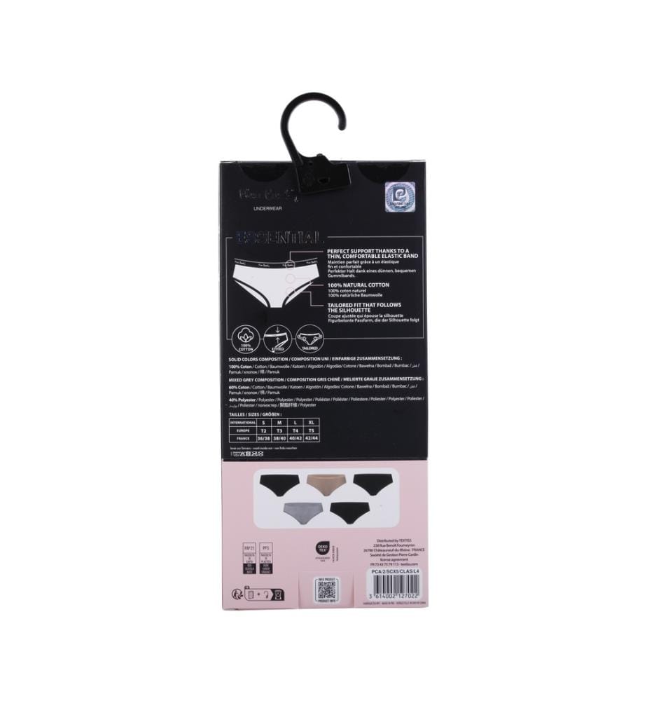 5er-Pack Baumwollslips – 5 Farben